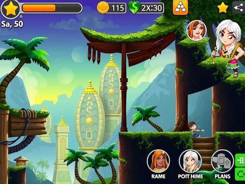Temple Run PC Windows 7 गेमप्ले