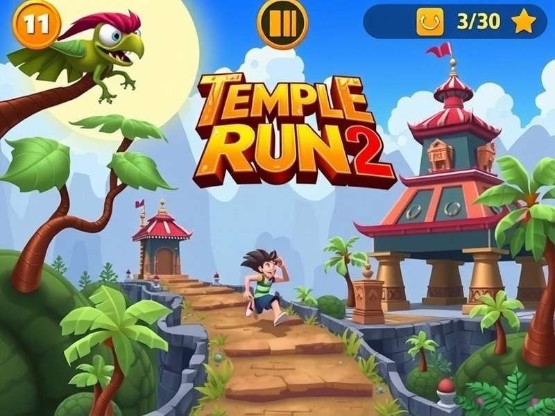 Temple Run 2 Gameplay Screenshot