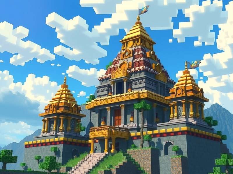 Temple Run 2 Sky Summit Minecraft गेमप्ले