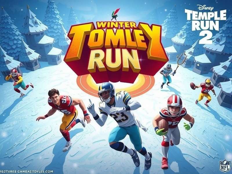 Temple Run 2 Winter Toyland 2020 NFL गेमप्ले