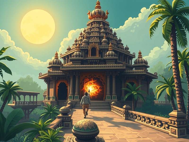 Temple Run Natural Environment Background