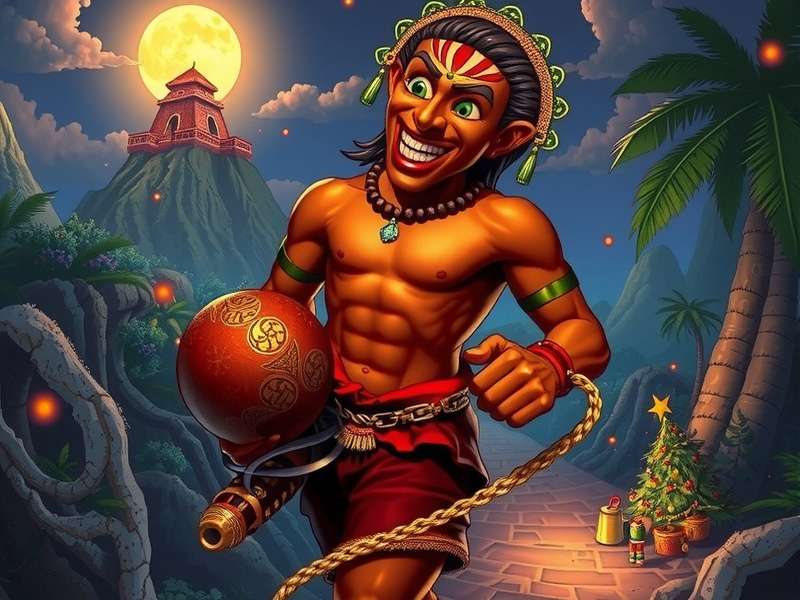 Temple Run 2 Volcano Island Christmas Gameplay