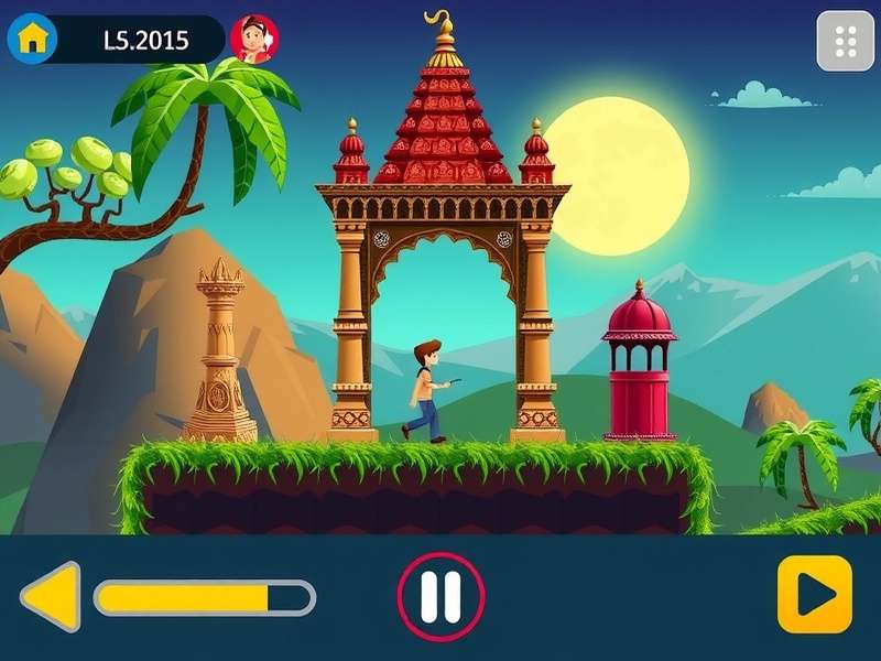 Temple Run 3D Song Maker गेमप्ले