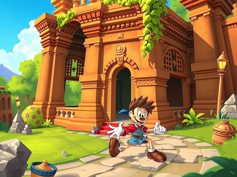 Temple Run Oz Disney Gameplay Screenshot