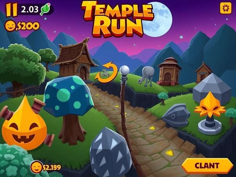 Temple Run Offline Game Free Screenshot