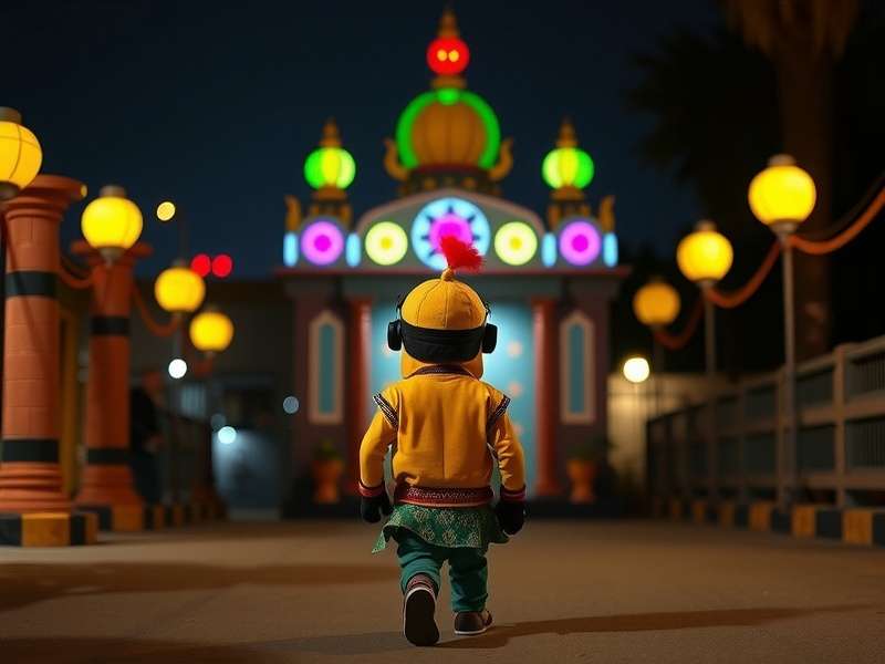 Temple Run Minion Costume DIY उदाहरण