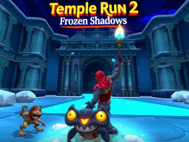 Temple Run 2 Frozen Shadows gameplay screenshot