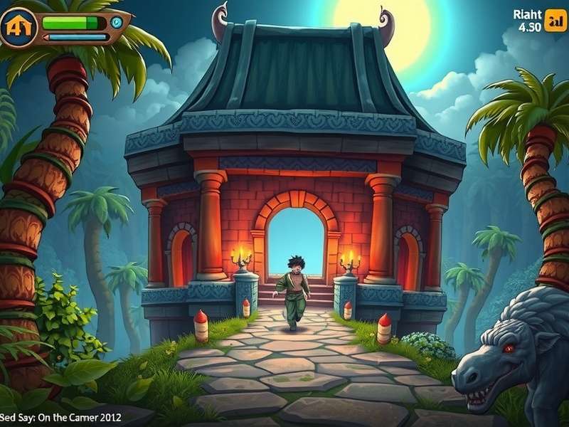Temple Run Oz iPad गेमप्ले स्क्रीनशॉट