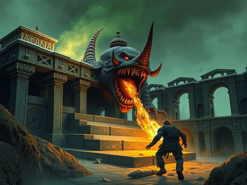 Temple Run 1 Monster Doom gameplay screenshot