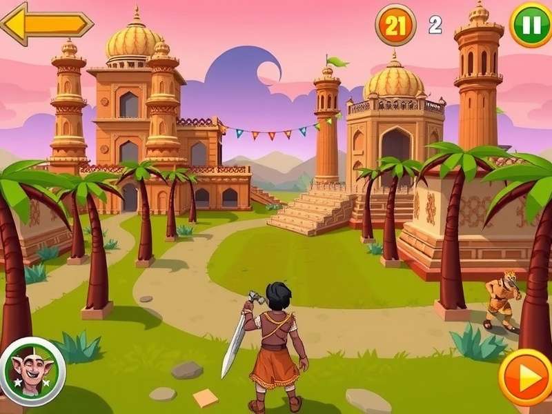 Temple Run 1 गेमप्ले स्क्रीनशॉट