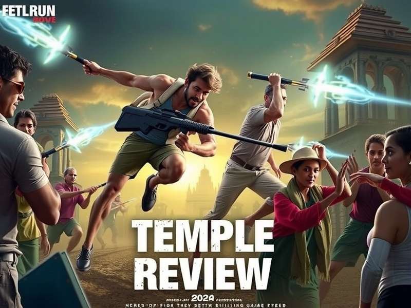 Temple Run Movie Poster 2024