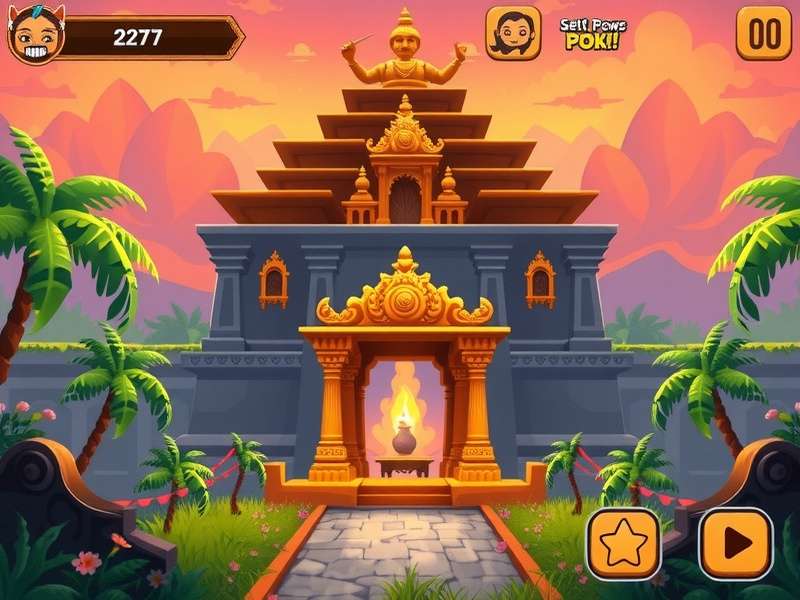 Temple Run Poki Online गेमप्ले