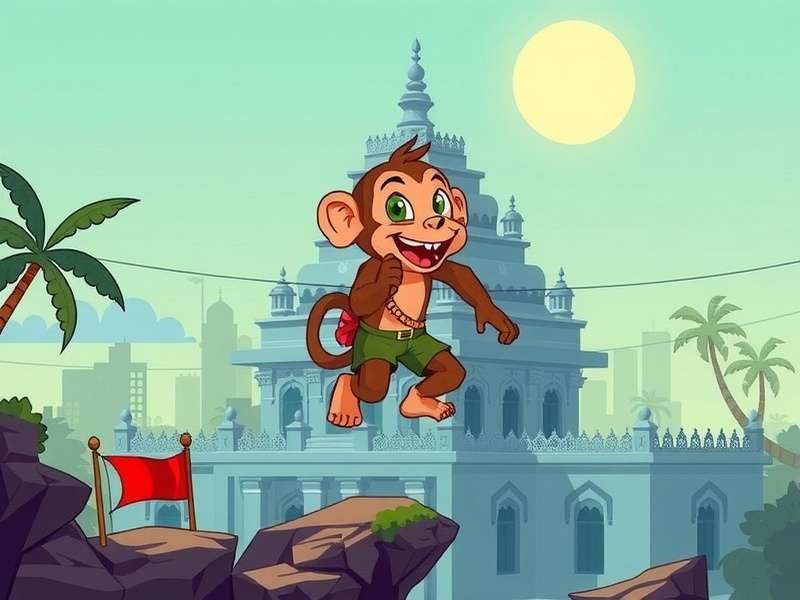 Temple Run Funny Monkey Wallpaper 1