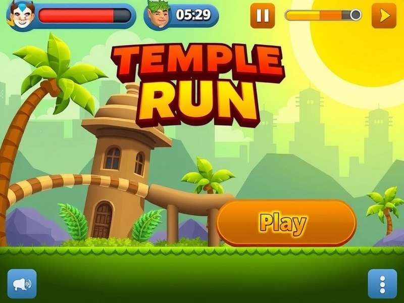 Temple Run Gameplay Screenshot