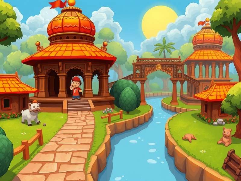 Temple Run Jungle Map
