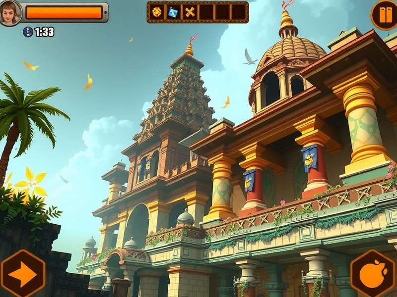 Temple Run Oz Gameplay Screenshot