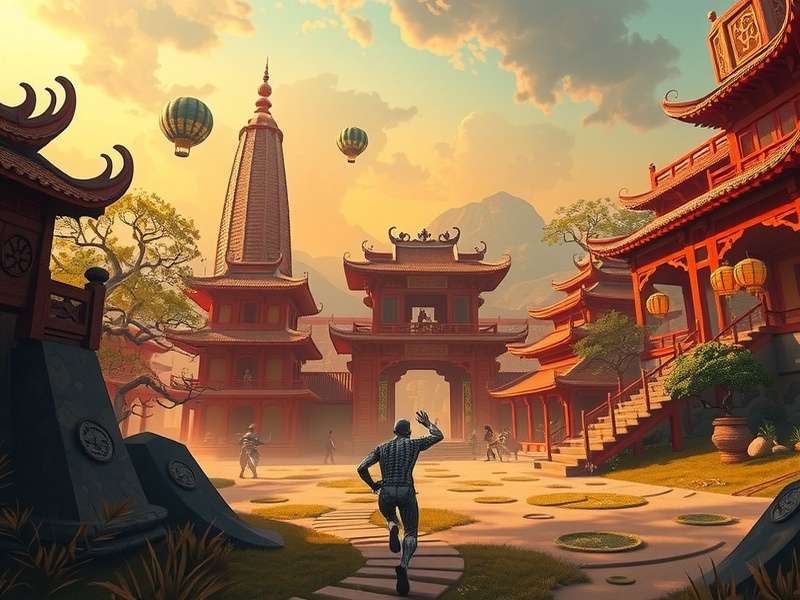 Temple Run 2 चाइनीस वर्जन स्केलेटन गेमप्ले