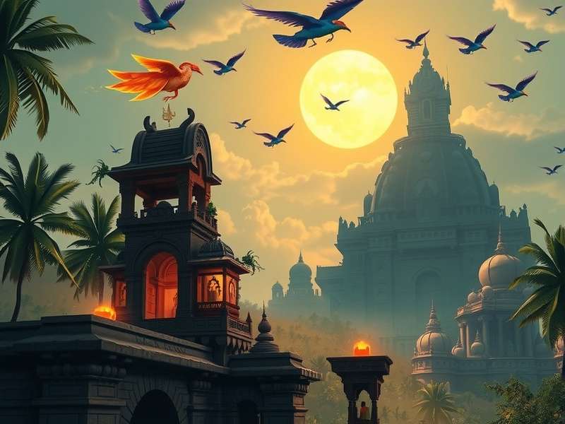 Temple Run Jungle Environment Wallpaper