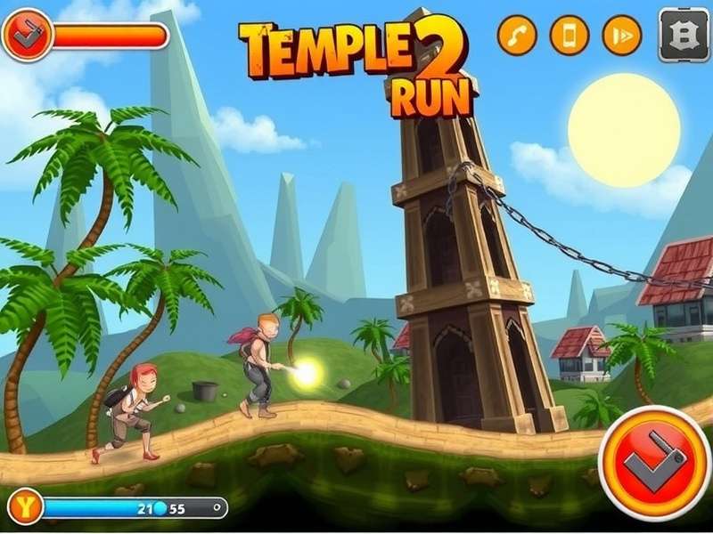 Temple Run 2 Gameplay Screenshot
