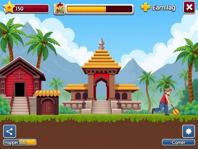 Temple Run Unblocked Games 67 Classroom gameplay screenshot