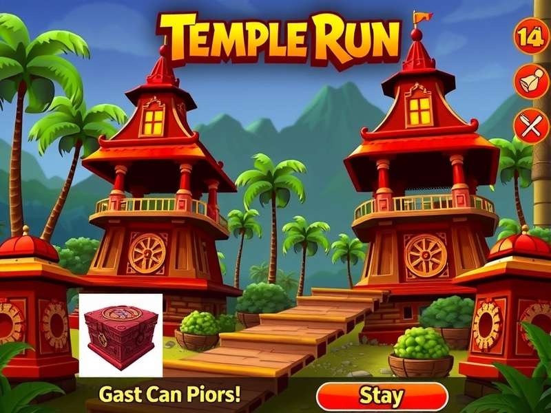 Temple Run 2 Menu Interface
