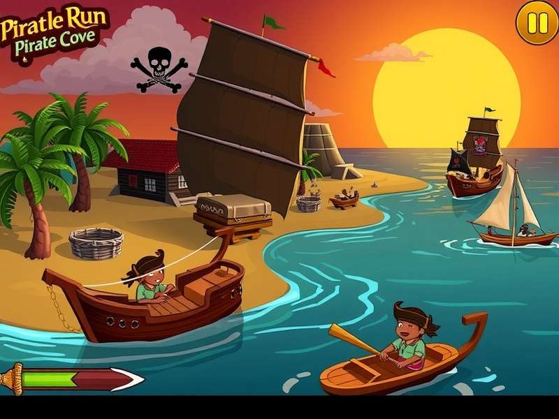 Temple Run 2 Pirate Cove 2018 गेमप्ले स्क्रीनशॉट