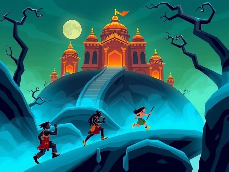 Temple Run 2 Spooky Summit Harry Characters