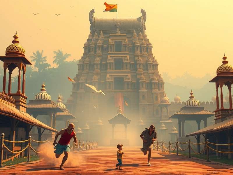 Temple Run Three Gameplay Screenshot