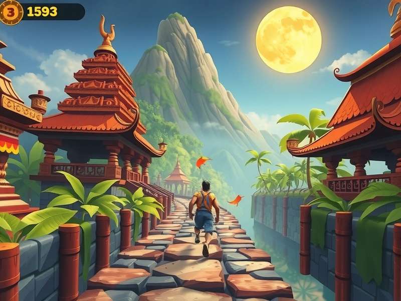 Bruks HD Temple Run 2 gameplay screenshot