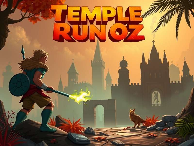 Temple Run Oz Game Screenshot