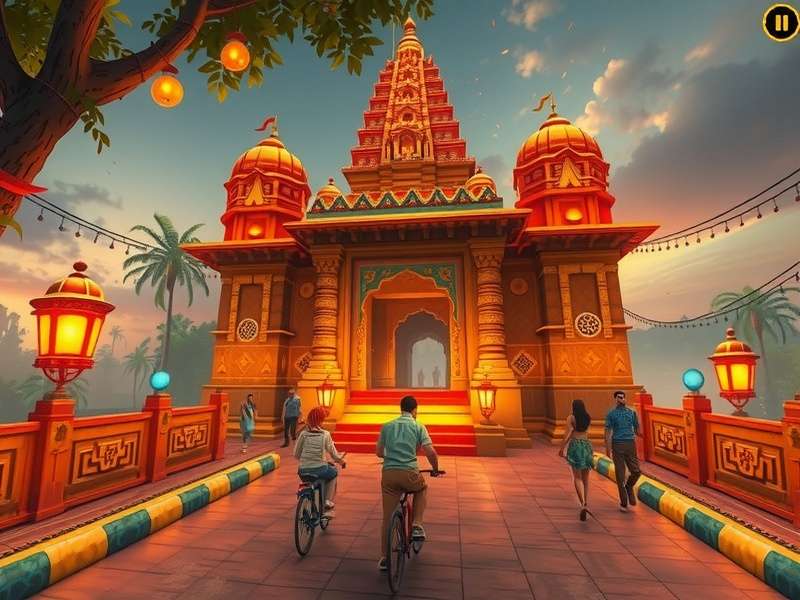 Temple Run VR Game का मुख्य स्क्रीनशॉट