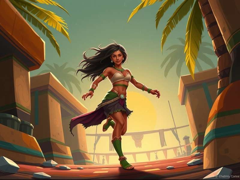 Scarlett Fox Temple Run Character