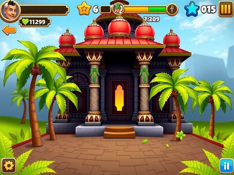 Temple Run Poki Gameplay Screenshot