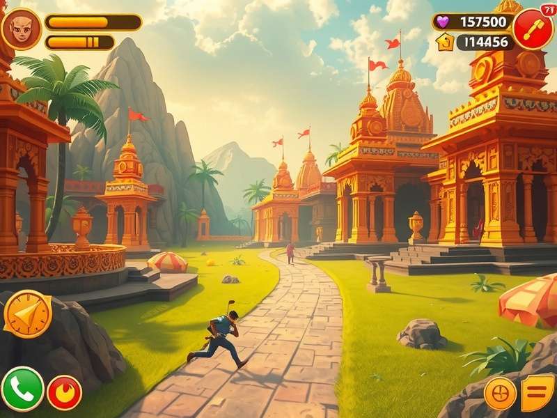 Temple Run गेमप्ले स्क्रीनशॉट