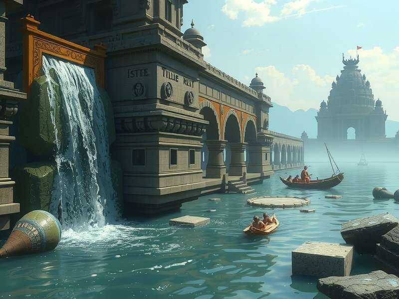 Temple Run Game Water Level