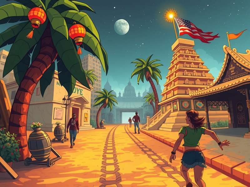 Temple Run 2 Christmas 2024 थीम