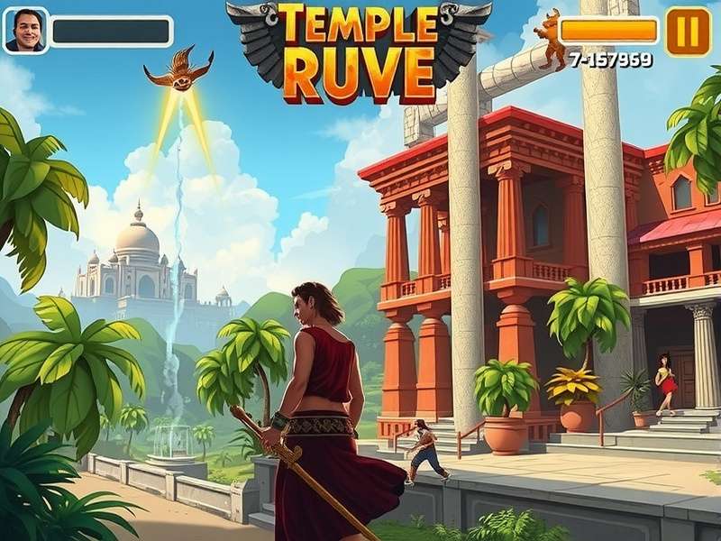 Temple Run Brave Game Screenshot