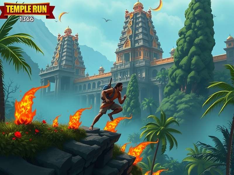 Temple Run 2 1366 गेमप्ले स्क्रीनशॉट