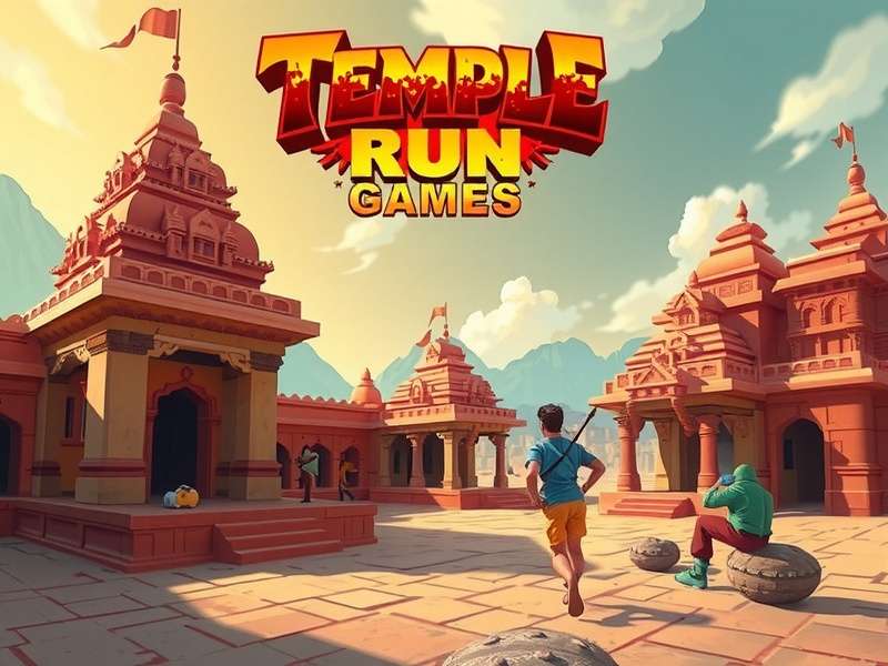Temple Run Gameplay Screenshot