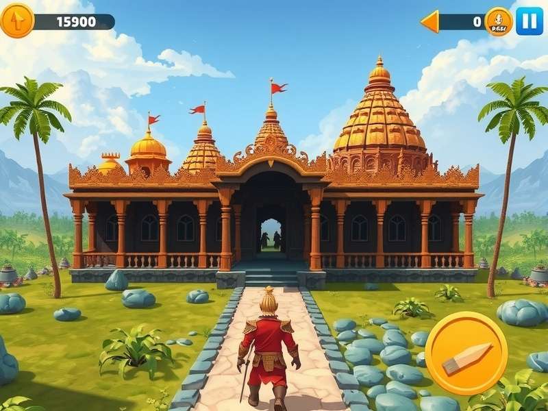 Temple Run Game Screenshot