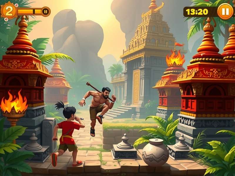 Temple Run 2 Gameplay Screenshot