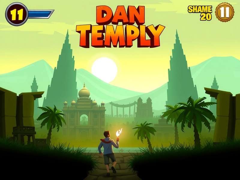Temple Run 3D Gameplay Screenshot
