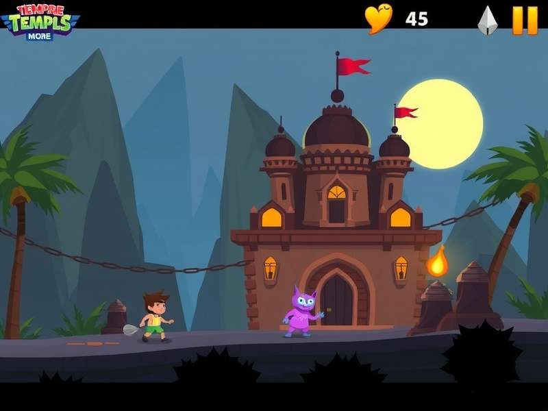 Temple Run Braydon Game Screenshot
