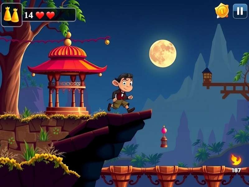 Temple Run Gameplay Screenshot