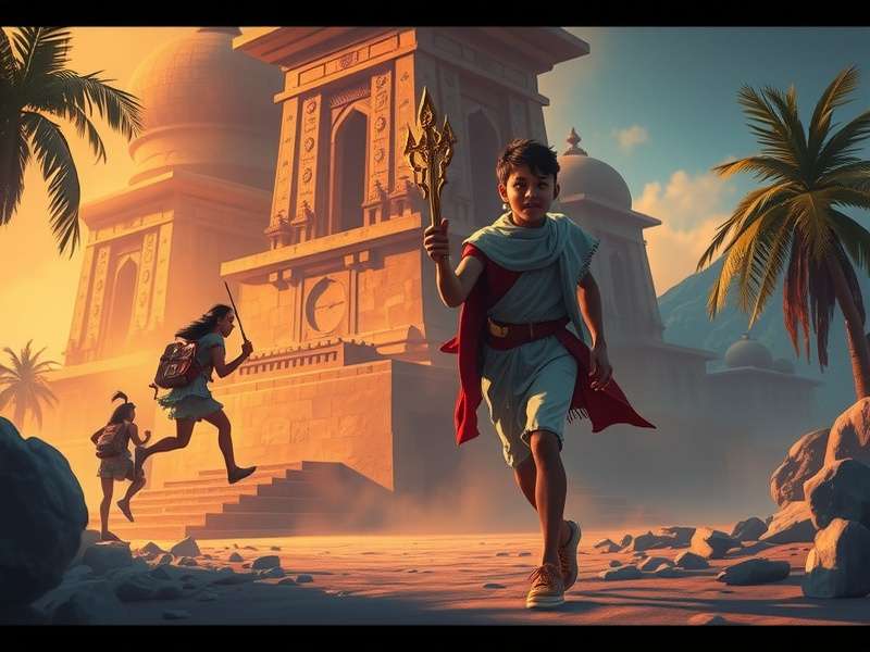 Temple Run Lost Oz Kids गेमप्ले