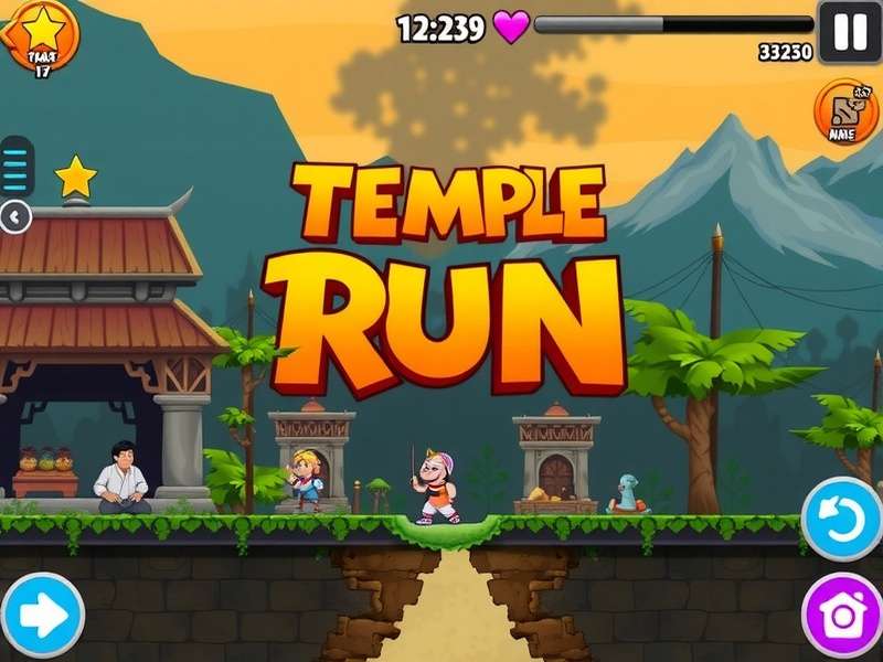 Temple Run Game Screenshot