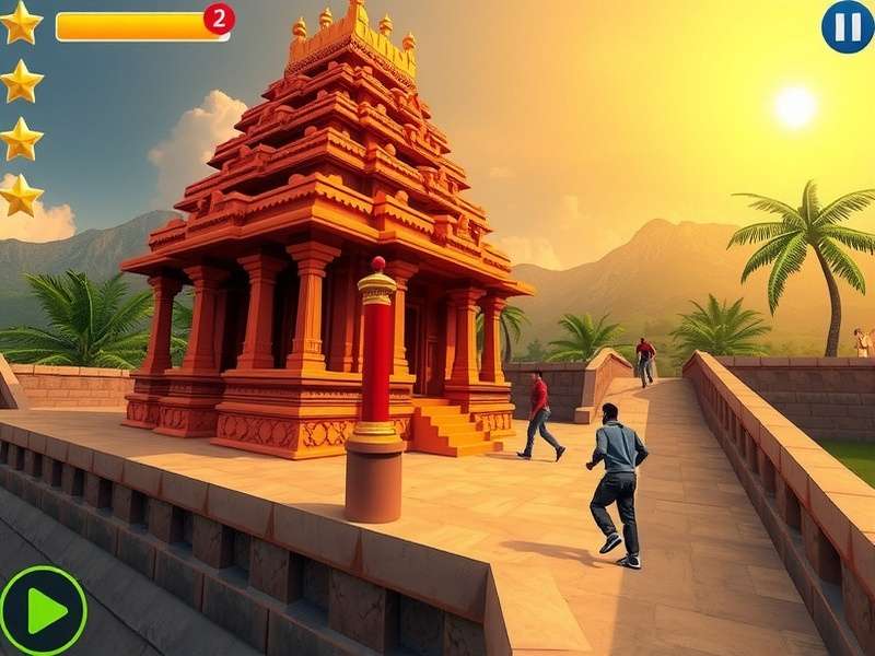 Temple Run Gameplay Screenshot