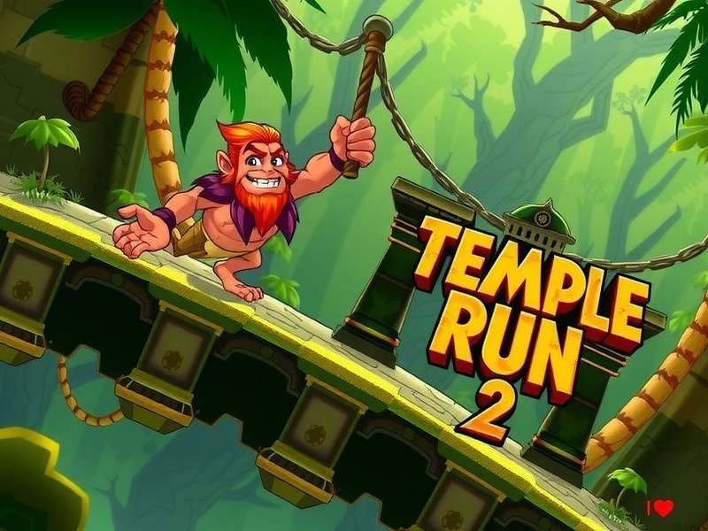 Temple Run 2 Fall Jungle Gameplay Screenshot