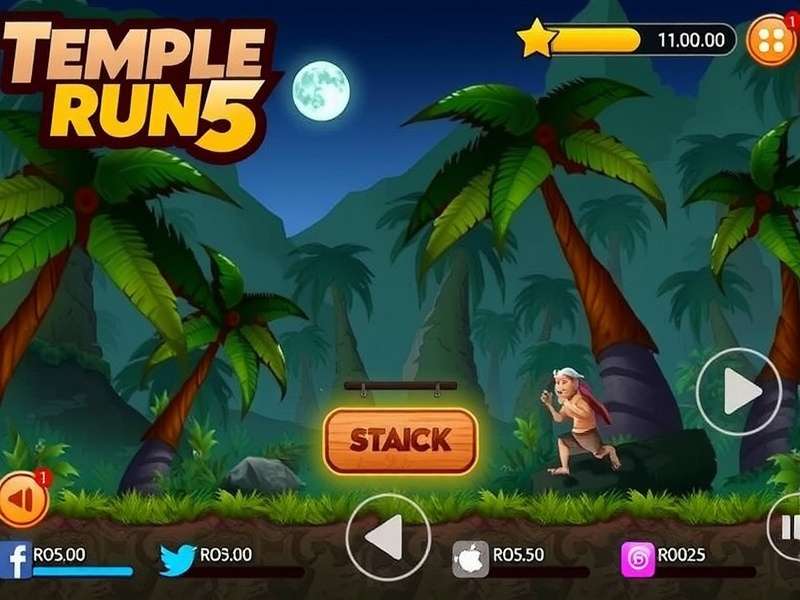 Temple Run 5 Game Screenshot