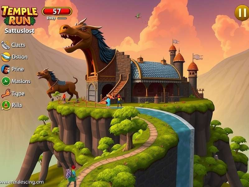 Temple Run Oz Gameplay Screenshot